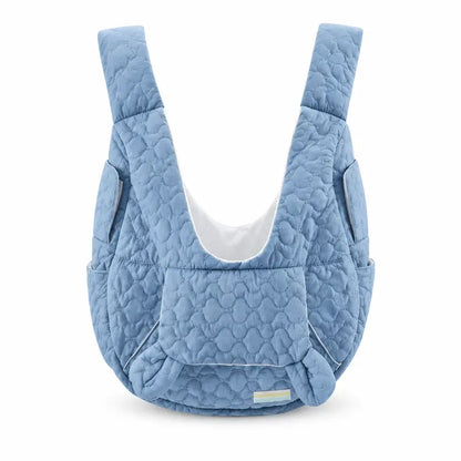 Pet Front Carrier Backpack Quilted Soft Hands-Free Head Out with Front Pocket for Small Dogs Cats Outdoor Walking Travel Puppy Chest Sling