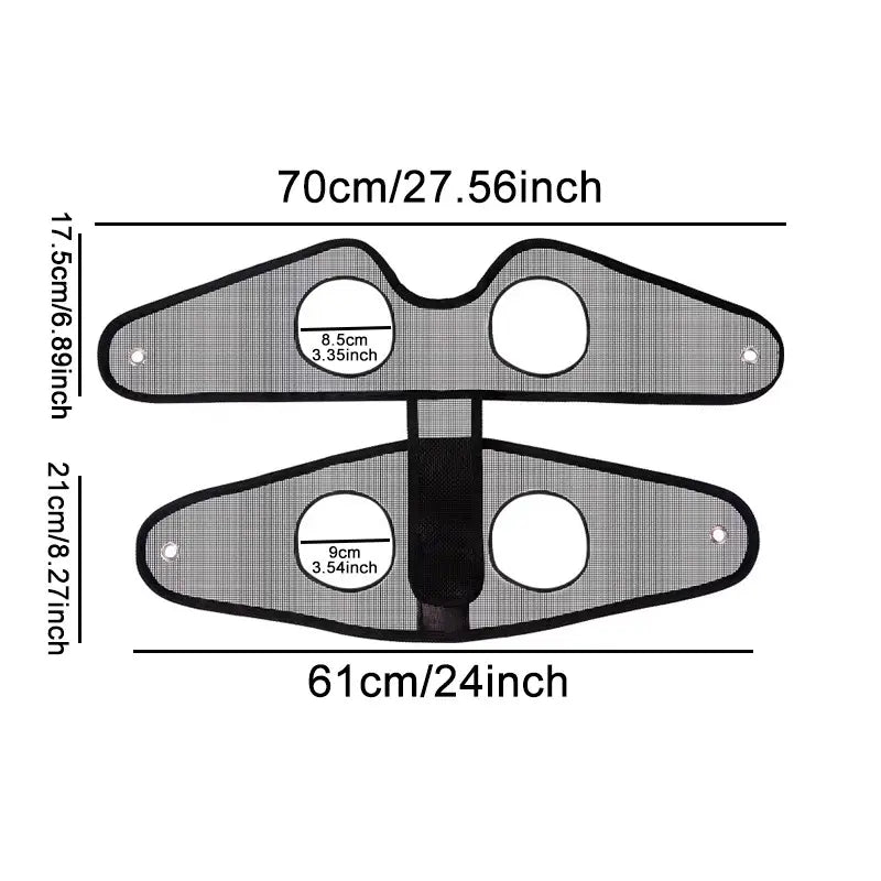 Professional Pet Grooming Hammock for Small Cats and Dogs - Versatile Bath and Nail Trim Hanging Bed, Scratch-Resistant and Bite-Resistant Design